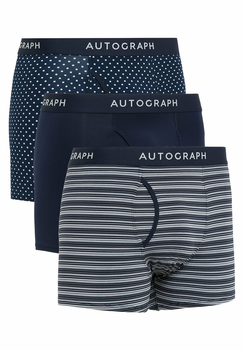 Marks & Spencer 3PK ASSORTED PATTERN Panties navy/mørkeblå Zalando.dk