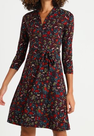 Jerseykjole - bordeaux