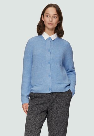 Strickjacke - himmelblau