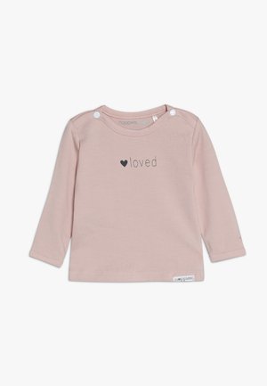 YVON TEKST - Long sleeved top - pink