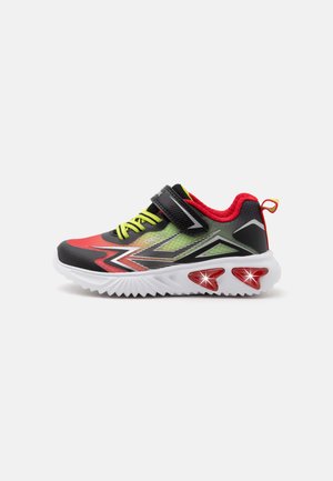 Geox, ASSISTER BOY - Sneakers - black/red