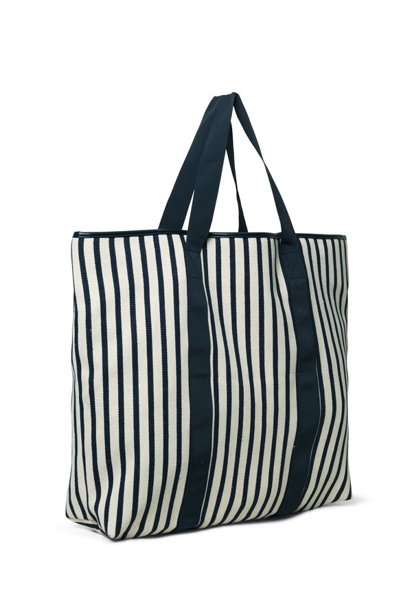 LARGE STRIPED SHOULDER  – Shopping Bag