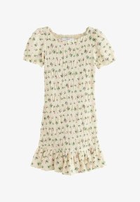Selected, ecru ditsy print