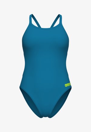 Arena, TEAM CHALLENGE SOLID - Maillot de bain - blue cosmo-artic lime