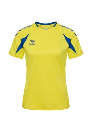 CORE 2.0 - T-shirts print - blazing yellow true blue