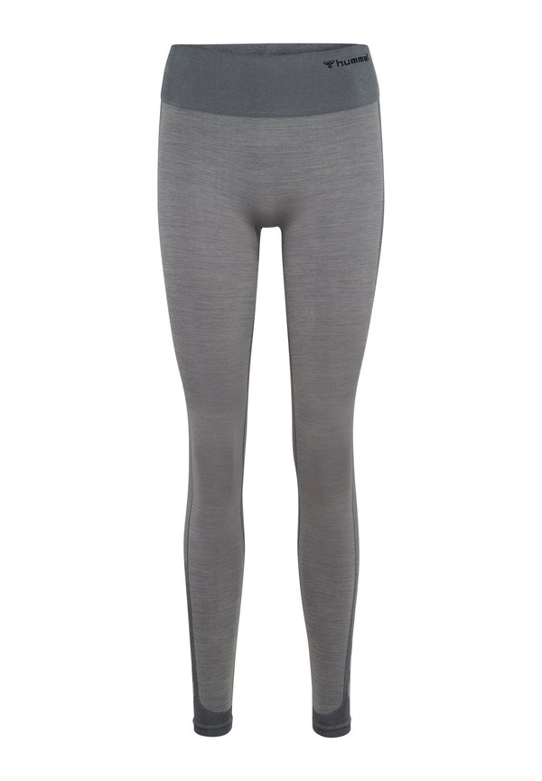 MT SHINE SEAMLESS - Tights - quiet shade sharkskin melange