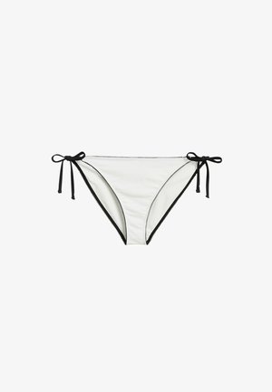 Kappahl, BRAZILIAN STYLE BIKINI BOTTOMS WITH TIES - Bas de bikini - off-white
