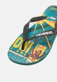 Havaianas MARVEL CLASSICS - Infradito da bagno - green/black