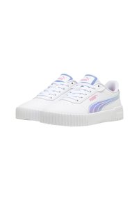 Puma JUNIOR CARINA DEEP DIVE - Sneakers basse - blanc/bleu/ciel