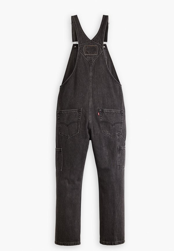 RED TAB™ OVERALLS - Denim Dungarees - darkly wash overall2