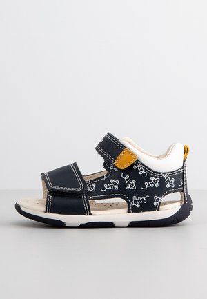 Sandali - navy ochre