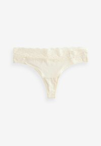 Next MONOCHROME KNICKERS FOUR PACK - Tange - cream blue printed