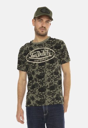 T-shirt imprimé - kaki