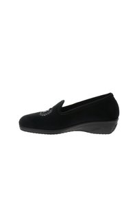 Valleverde Scarpe senza lacci - nero