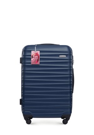 WITTCHEN MEDIUM SUITCASE WITH LUGGAGE TAG FROM ABS - Trolley - dark blue