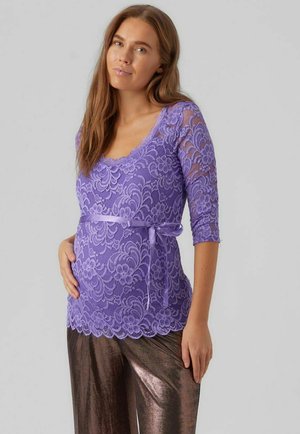 UMSTANDSTOP SPITZEN - Camicetta - dahlia purple