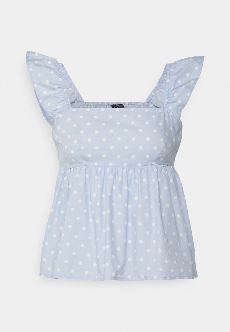 Vero Moda Petite Blouse blauw Vero Moda Petite Blouse blauw