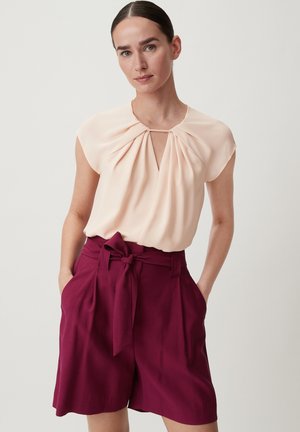 comma, MIT RAFFUNG - Camicetta - beige