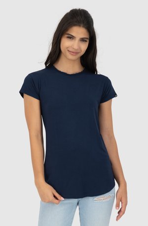 alife & kickin ARI - KURZARM - T-Shirt basic - marine