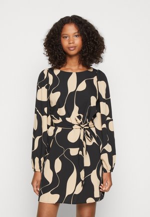 VMLYDIA SHORT DRESS - Day dress - black/lina