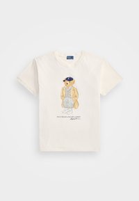 POLO BEAR COTTON JERSEY TEE - Majica kratkih rukava s printom - nevis