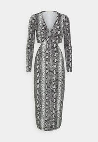 MIDI DRESS - Trikoomekko - black