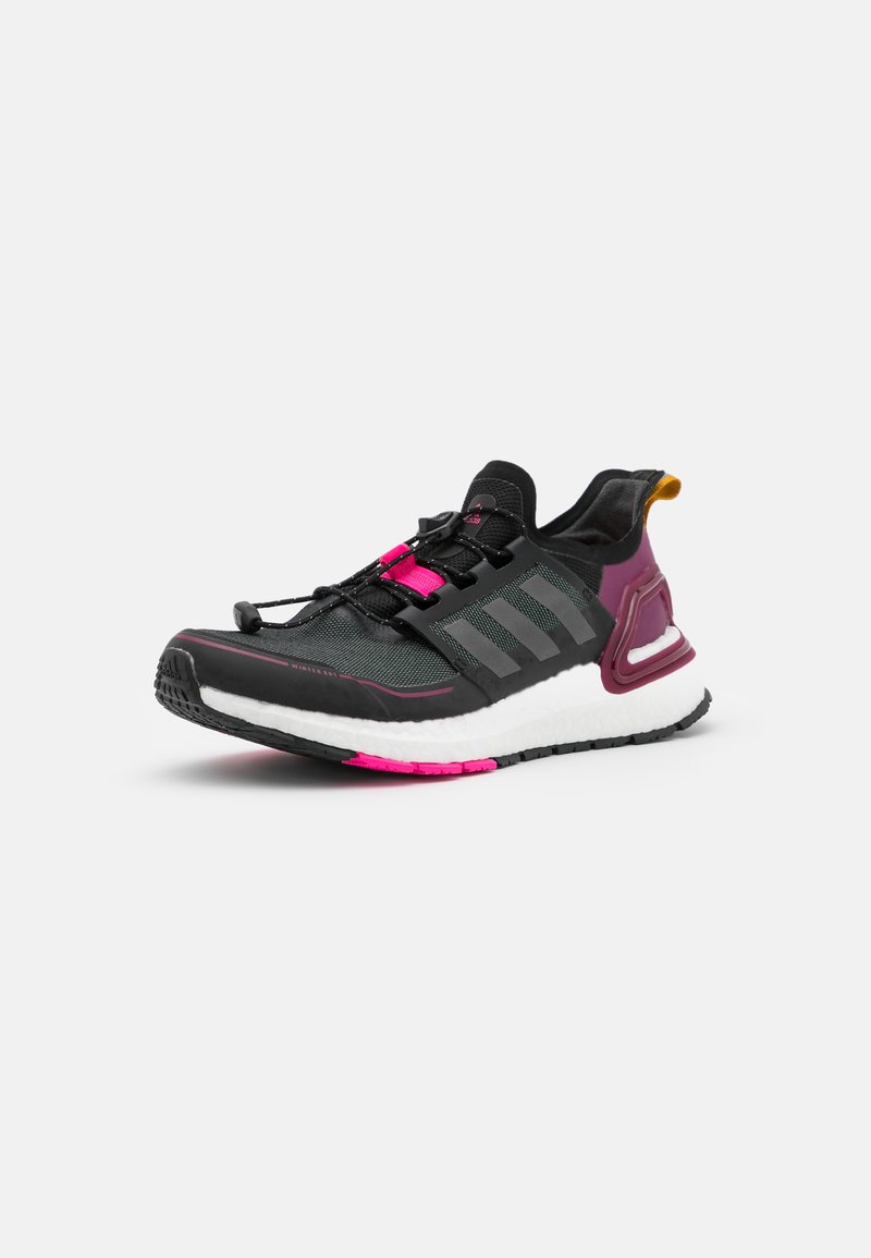 Adidas Performance Ultraboost Cold Rdy Primeknit Running Shoes Neutral Running Shoes Core Black Iron Metallic Power Berry Black Zalando Co Uk