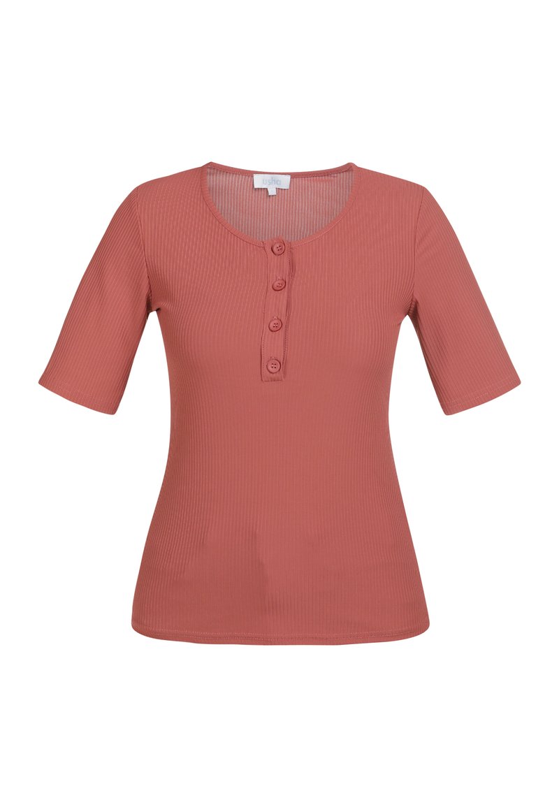 usha T-shirt basic rood