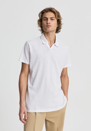 Terranova, COLLO DERBY - Polo - bianco ottico