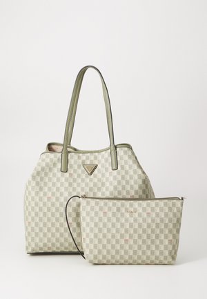 Guess WAVE LARGE SET - Cabas - sage logo