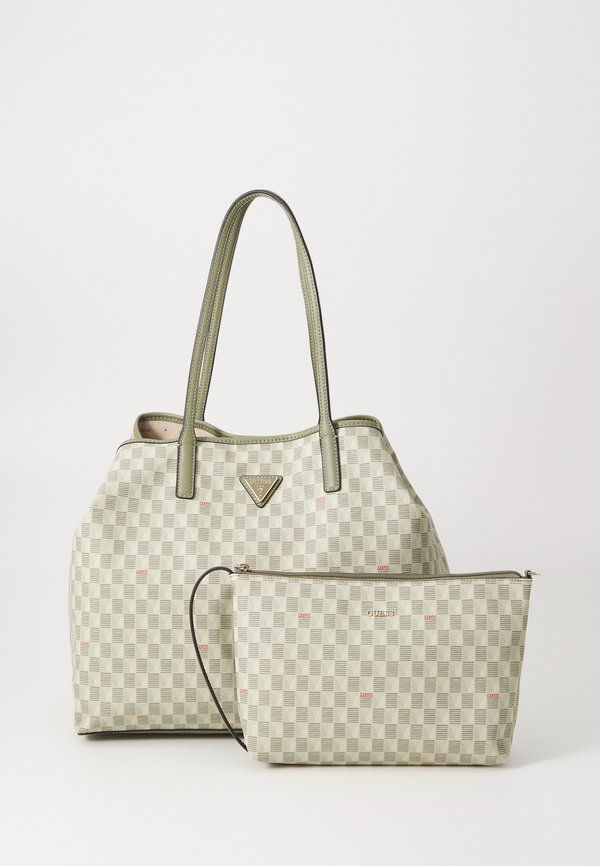 WAVE LARGE SET - Tote bag - sage logo