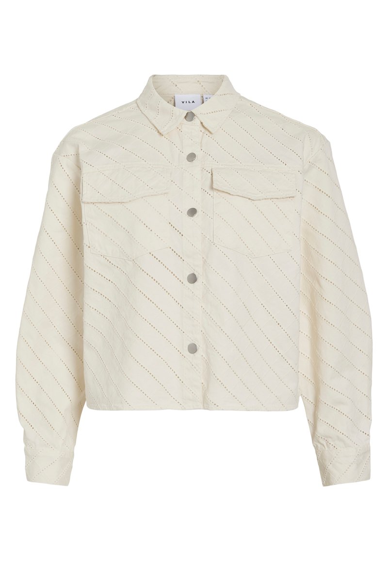 Vila Spijkerjas crème Vila Spijkerjas crème