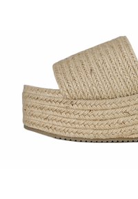 South Beach Mules de tacón - natural
