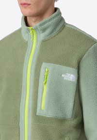 The North Face M YUMIORI FULL ZIP - Fleecejakke - bark mist slate moss fi