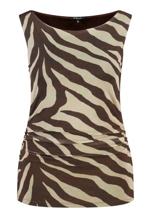 MS Mode, TOP - Blouse - multi brown