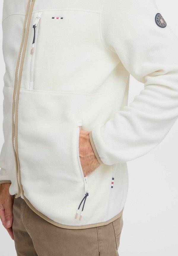 FQHARRY MICRO FLEECE FULLZIP - Fleece jacket - cloud dancer4