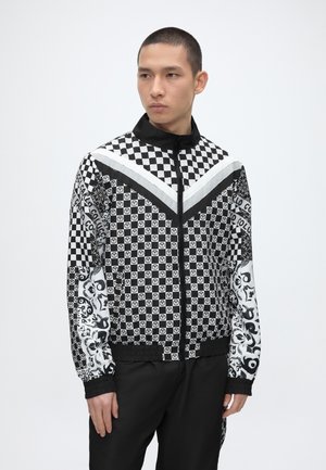 Carlo Colucci TRACKSUIT JACKET - Jas - black/multicolor