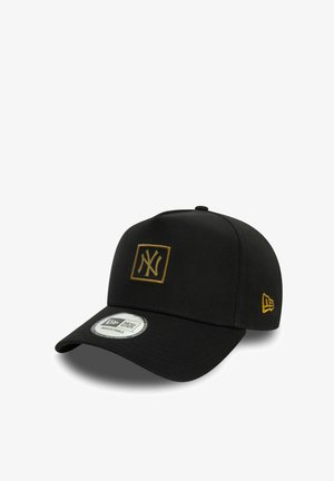 New Era FRAME PLATE NEW YORK YANKEES - Cap - black