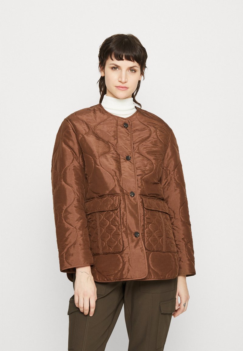 AllSaints FOXI LINER JACKET Übergangsjacke chocolate/bronze
