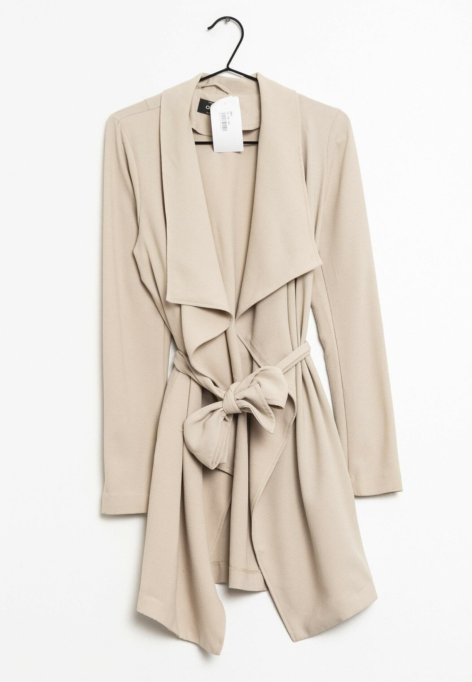 ONLY Klassischer Mantel beige (Pre-owned) Zalando