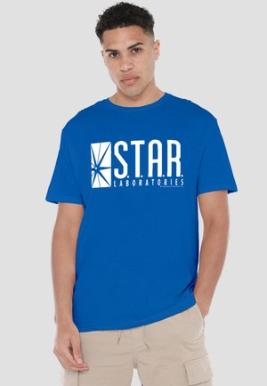 Cotton Soul, THE FLASH S.T.A.R. - Print T-shirt - royal blue