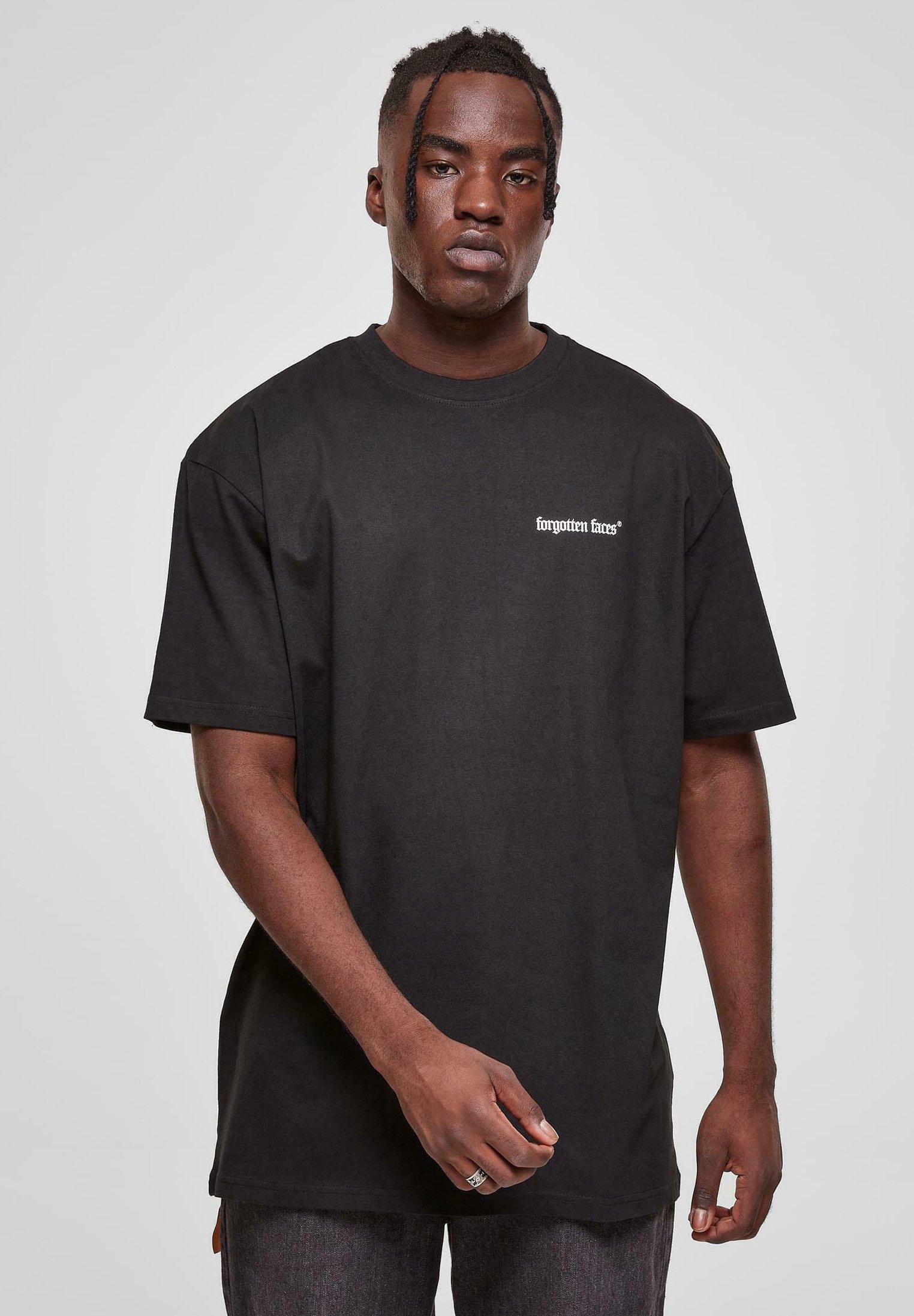 Forgotten Faces OVERSIZED - Print T-shirt - black - Zalando.ie