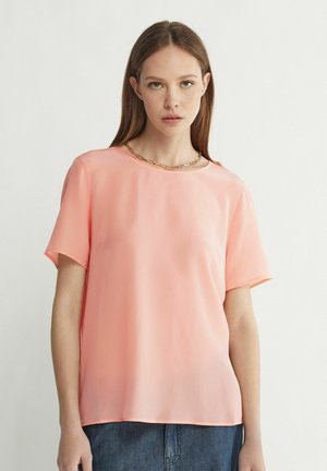 T-shirt basic - hellrosa light peach pink