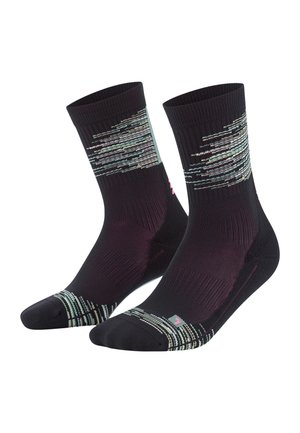CEP COMPRESSION PARIS VIBES - Socks - black green mix