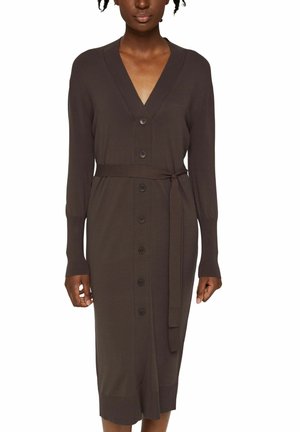 Jumper dress - dark brown