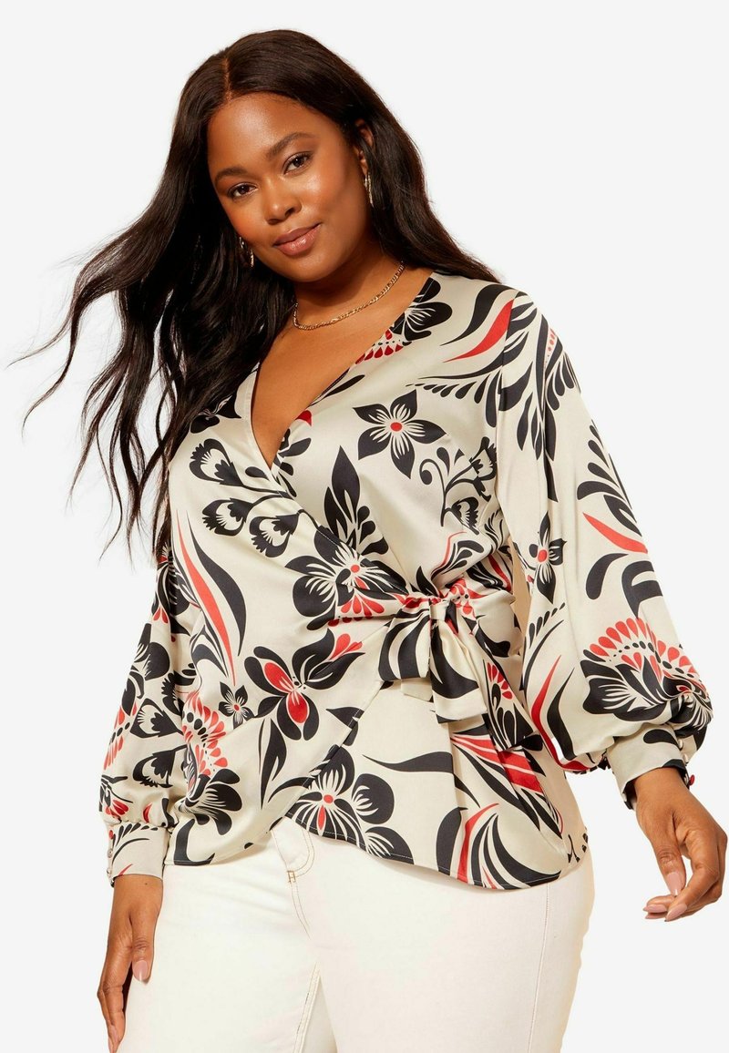 Friends Like These CURVES  - REGULAR FIT - Blůza - cream