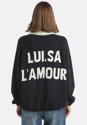 CAMBIAGO - Jersey de punto - blu-panna