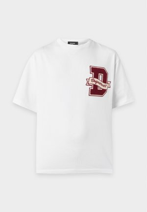 Dsquared2, LOOSE FIT TEE - T-shirt imprimé - white