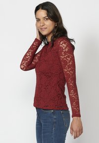 Koroshi LONG SLEEVE - Pusero - granate   maroon