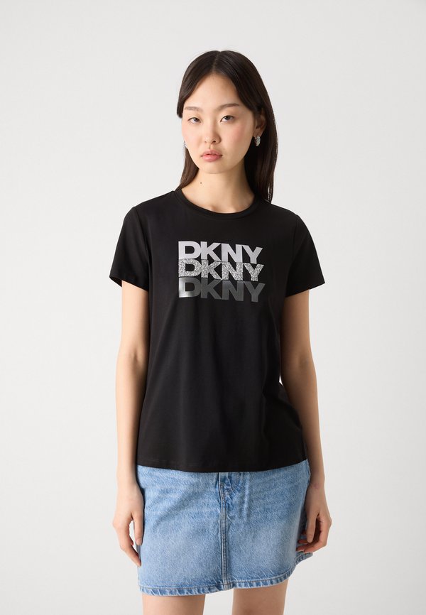 TRIPLE LOGO - Print T-shirt2